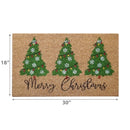 Coir Door Mat (Merry Christmas - Tree)