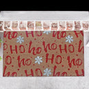 Coir Door Mat Ho Ho Ho