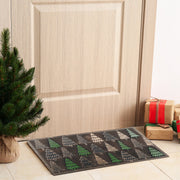 Rubber Mat Christmas Trees – Holiday Floor Mat, Christmas Welcome Mat, Festive Home Décor