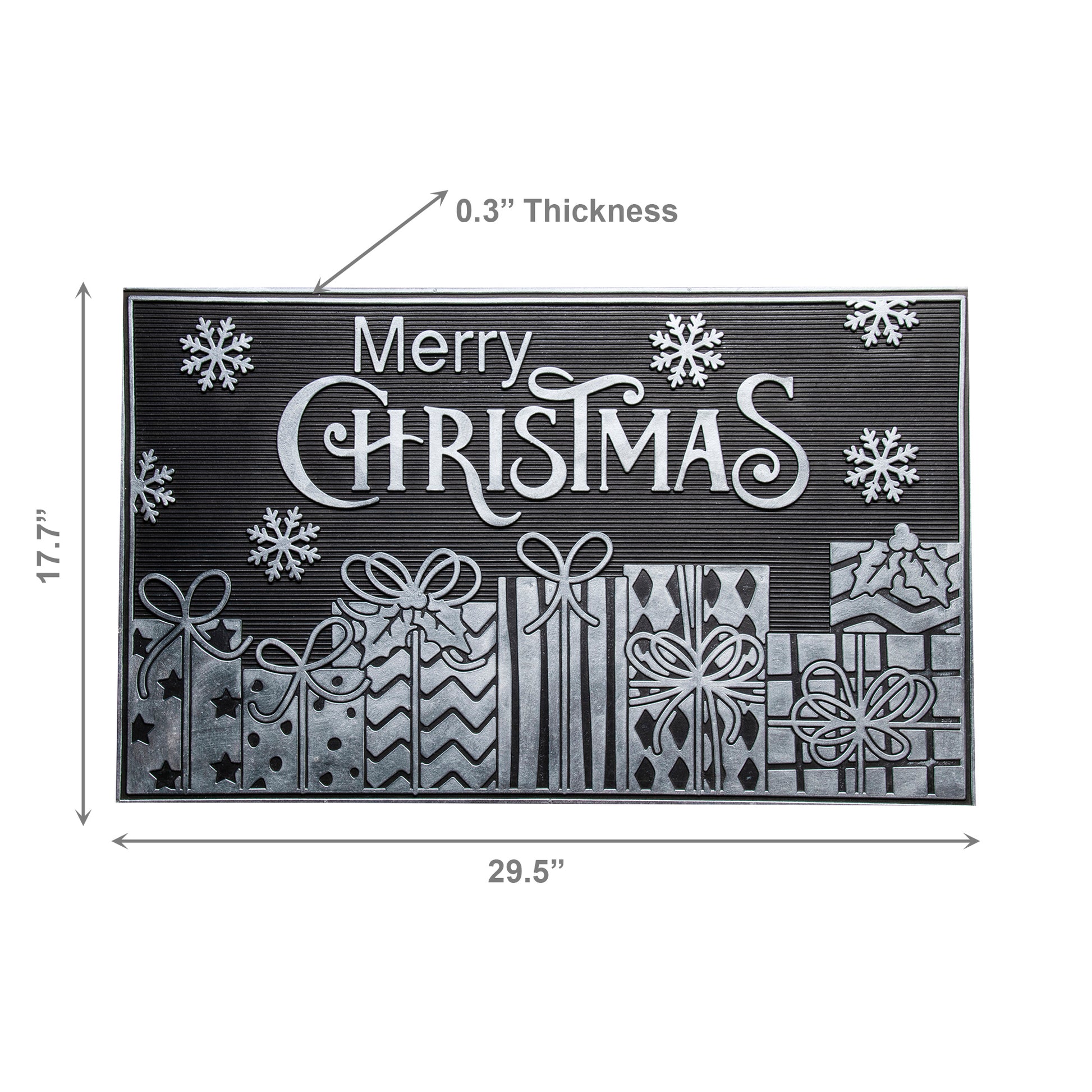 Rubber Mat Gifts Merry Christmas, Christmas, Door Mat, Holiday Decor