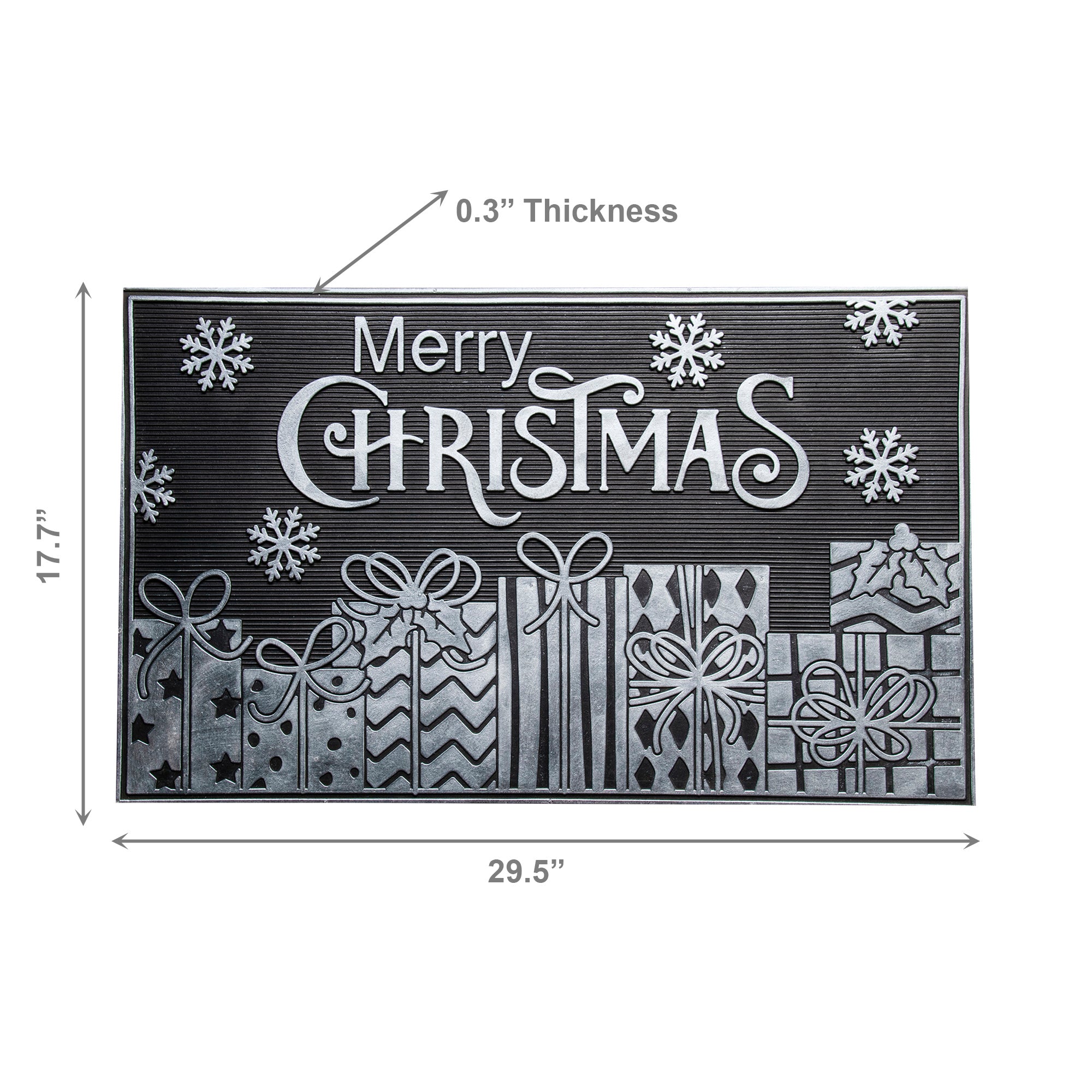 Rubber Mat Gifts Merry Christmas, Christmas, Door Mat, Holiday Decor