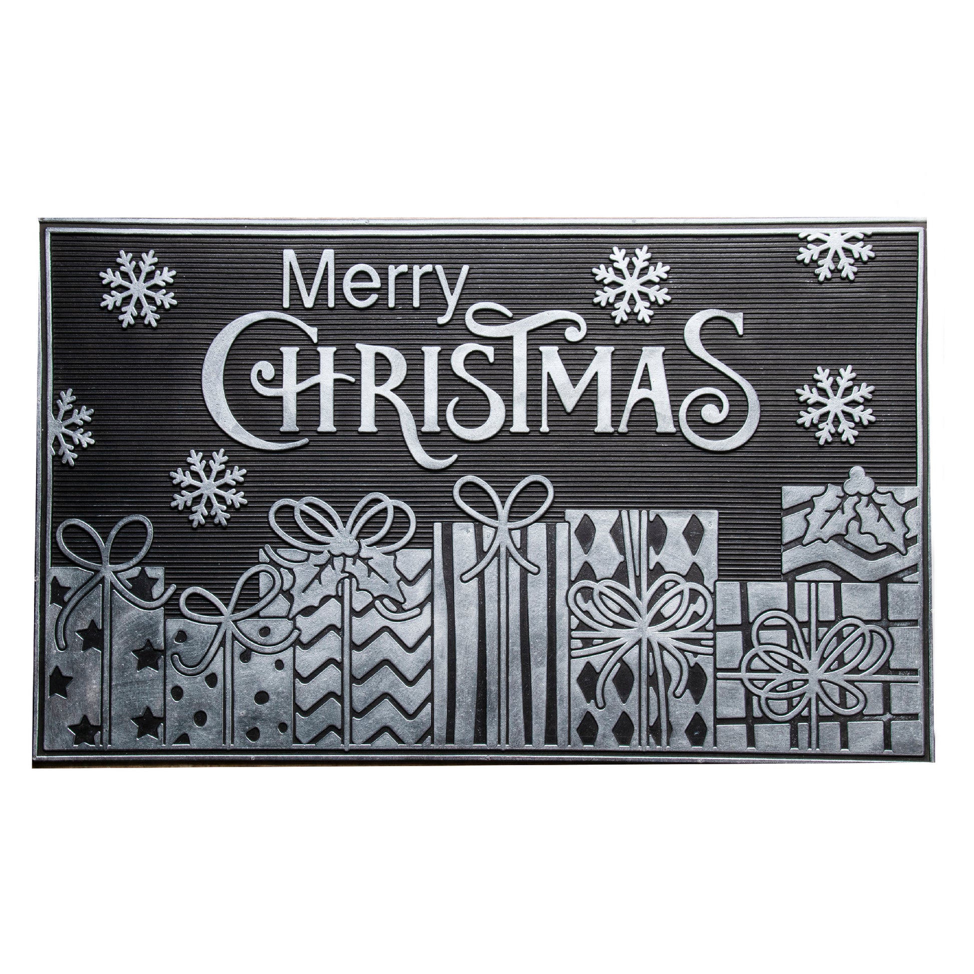 Rubber Mat Gifts Merry Christmas, Christmas, Door Mat, Holiday Decor