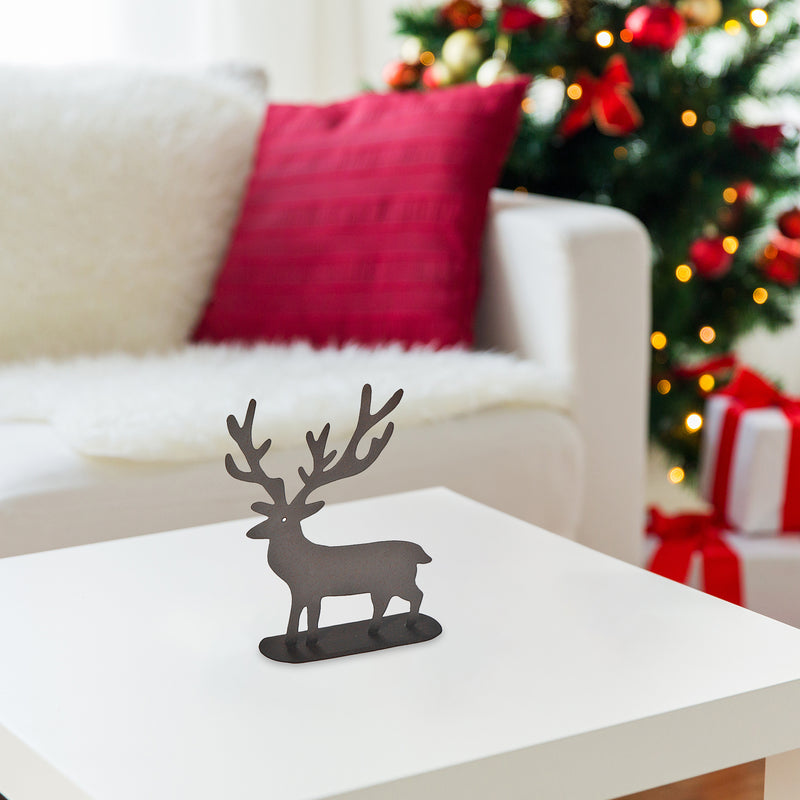Metal Reindeer Décor (Small) - Set of 2