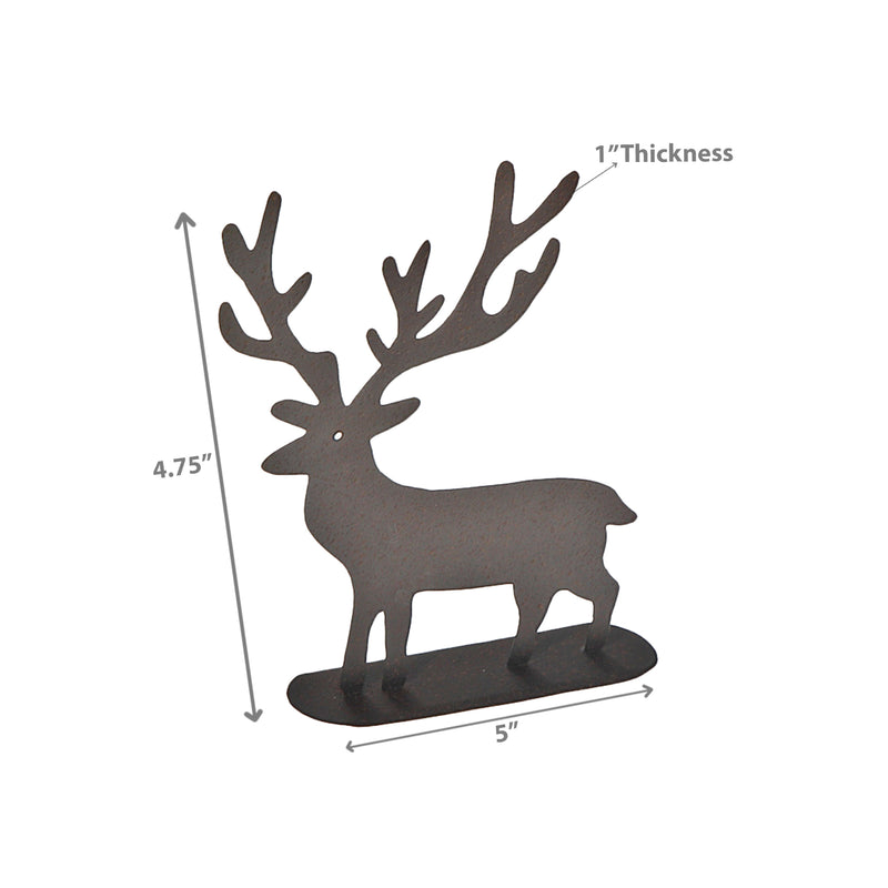 Metal Reindeer Décor (Small) - Set of 2