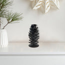Metal Pine Cone Candle Holder (Large) - Set of 2