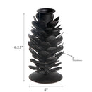 Metal Pine Cone Candle Holder (Large) - Set of 2