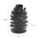 Metal Pine Cone Candle Holder (Small) - Set of 4