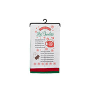Kitchen Towel Set of 3 Piece Hot Chocolate/Solid/Waffle, Christmas, Kitchen Towel, Holiday Decor