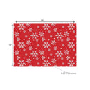 Cotton Placemat (Snowflakes) - Set of 12