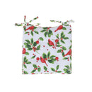 Chair Pad 18" X 18" Cardinal - Set of 2