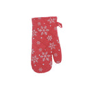 Cotton Oven Mitt (Snowflakes) - Set of 2
