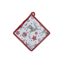Cotton Pot Holder Reindeer - Set of 4