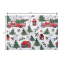 Cotton Fused Placemat (Country Truck) - Set of 12