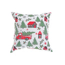 Cotton Fused Cushion (Country Truck) - Set of 2