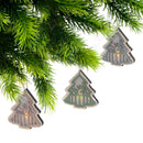 Wood Tree Ornament - Set of 12