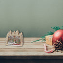 Led Wooden Forest Shape With Christmas Scenic Decor