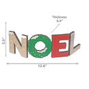 Wooden Noel Stand (Asstd) - Set of 2