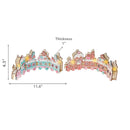 Led Wooden Gingerbread Train Stand (Asstd) - Set of 2