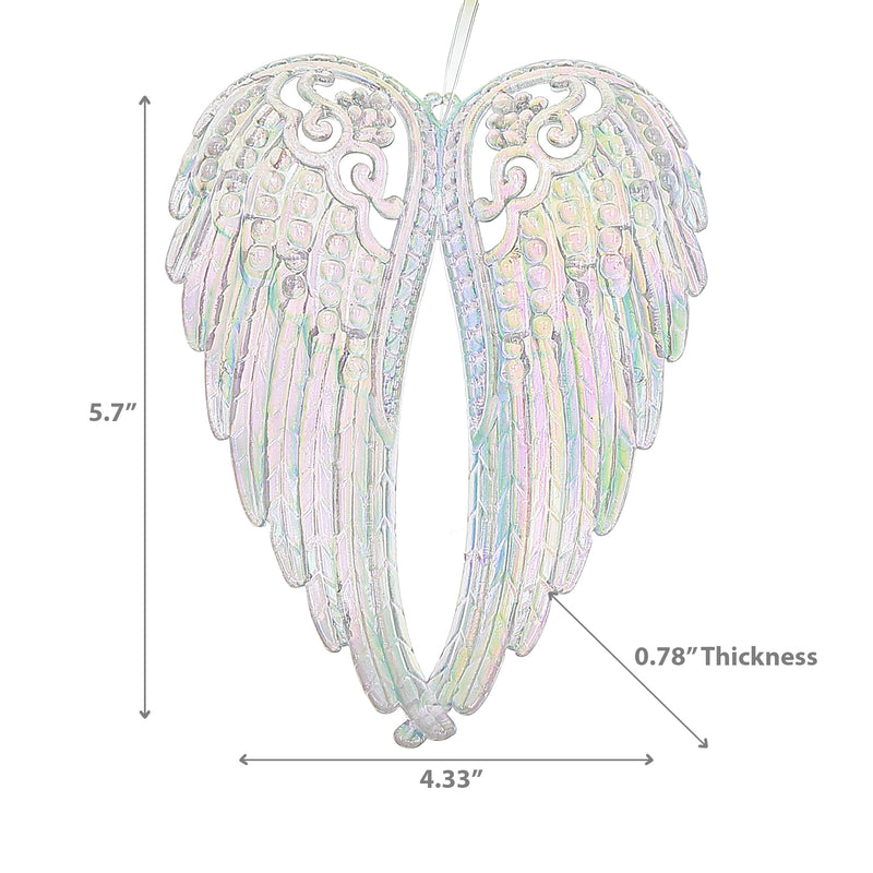 Angel Wing Ornament - Set of 12