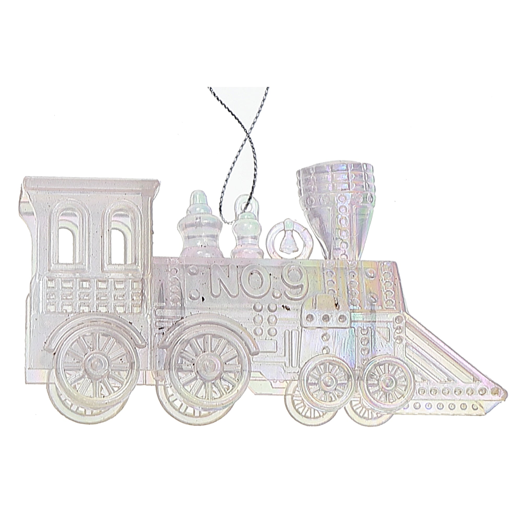 Long Train Christmas Ornament Set of 12 – Holiday Tree Decoration