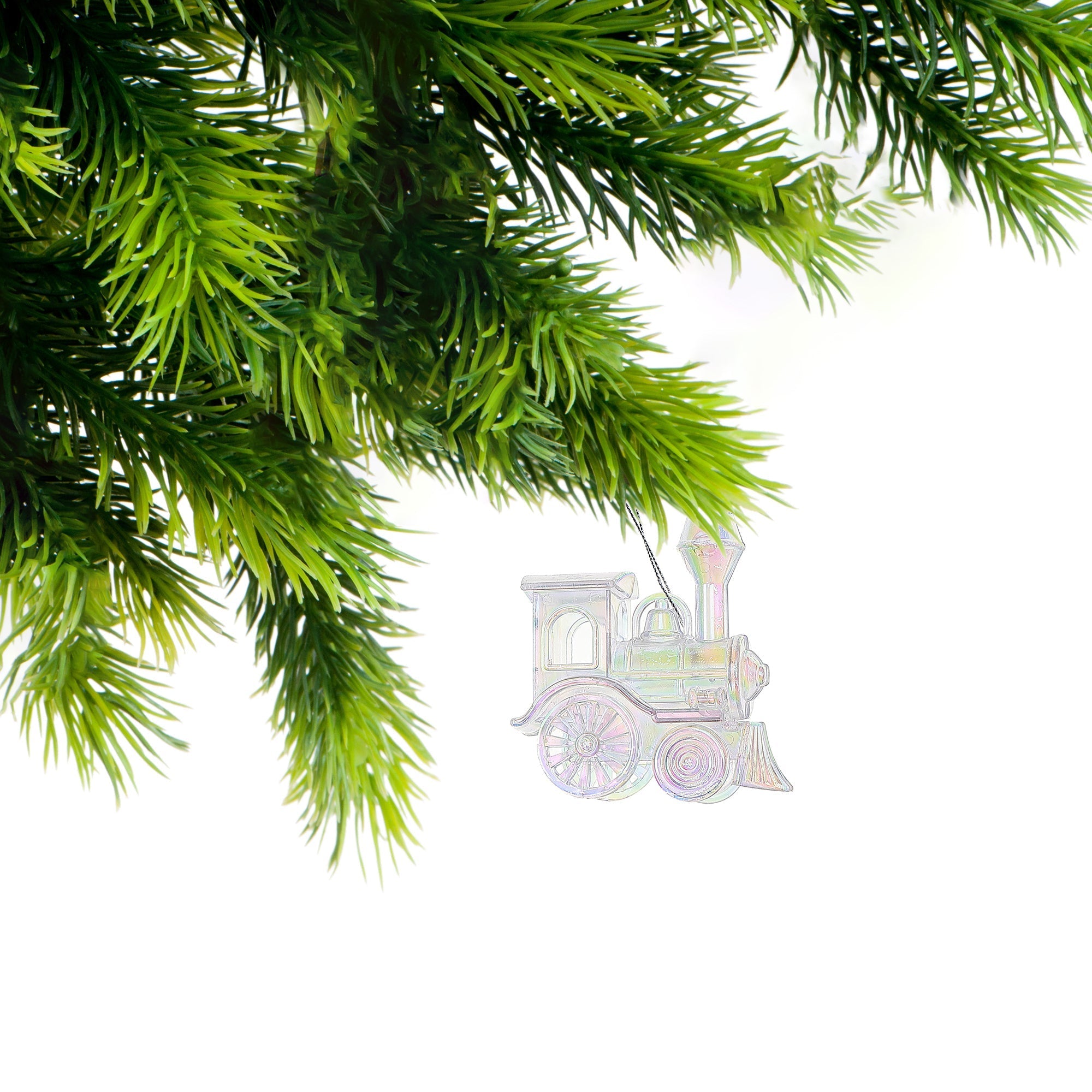 Train Christmas Ornament Set of 12 – Holiday Tree Decoration