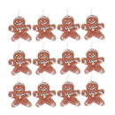 Gingerbread Man Ornament - Set of 12