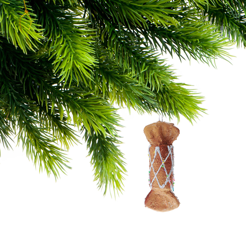 Gingerbread Candy Ornament - Set of 12