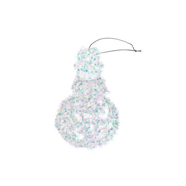 Whimsical Snowman Ornament - Set of 12