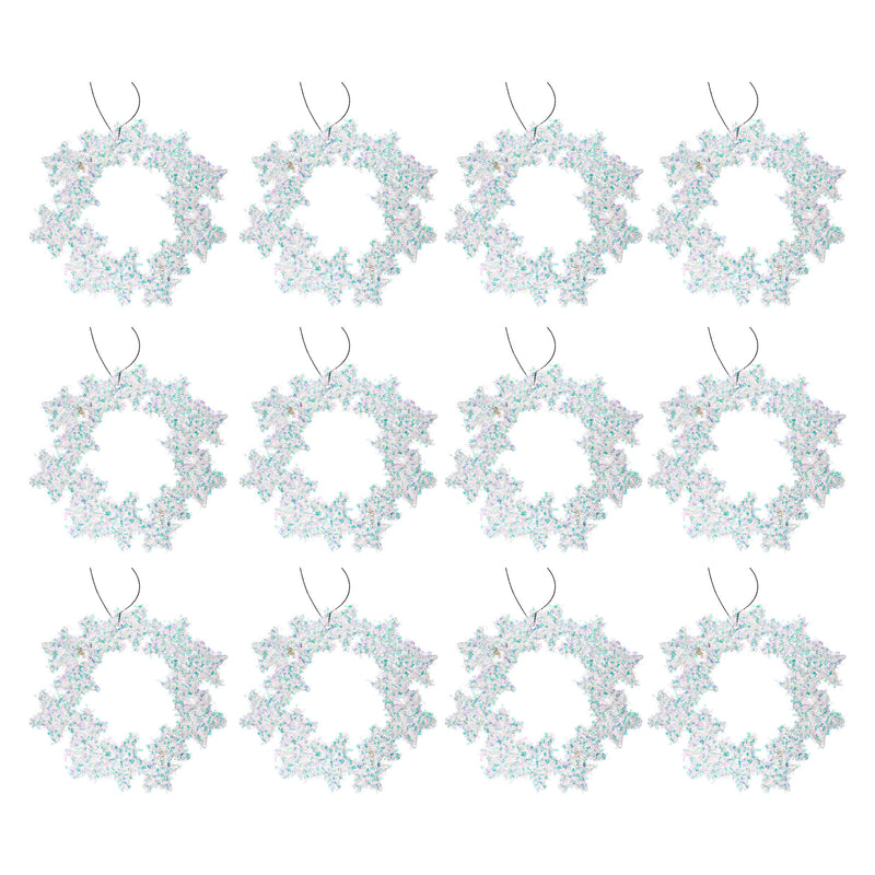 Whimsical Wreath Ornament - Set of 12