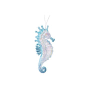 Iridescent Ornament Seahorse, Ornament, Holiday Decor- Set of 12