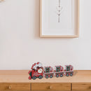 Merry Christmas Santa Train Table Decor Ho Ho Ho