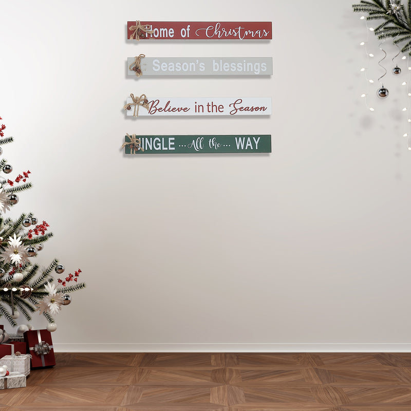 Table Block With Text - Set of 4