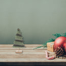 Green Knit Sweater Tree Stand Small