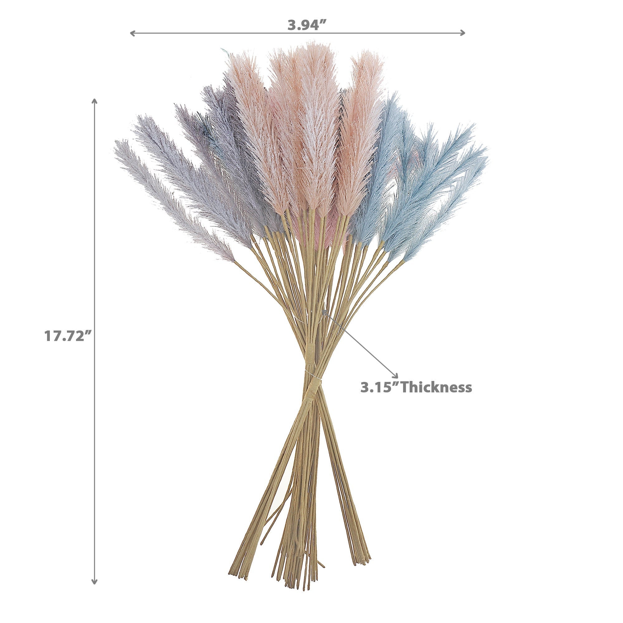 Pampas Pick Set of 6, Pampas Grass Decor, Boho Floral Decoration