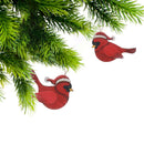 Wooden Cardinal Hanger - Set of 2