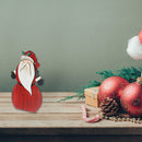 Wooden Santa Stand Decor