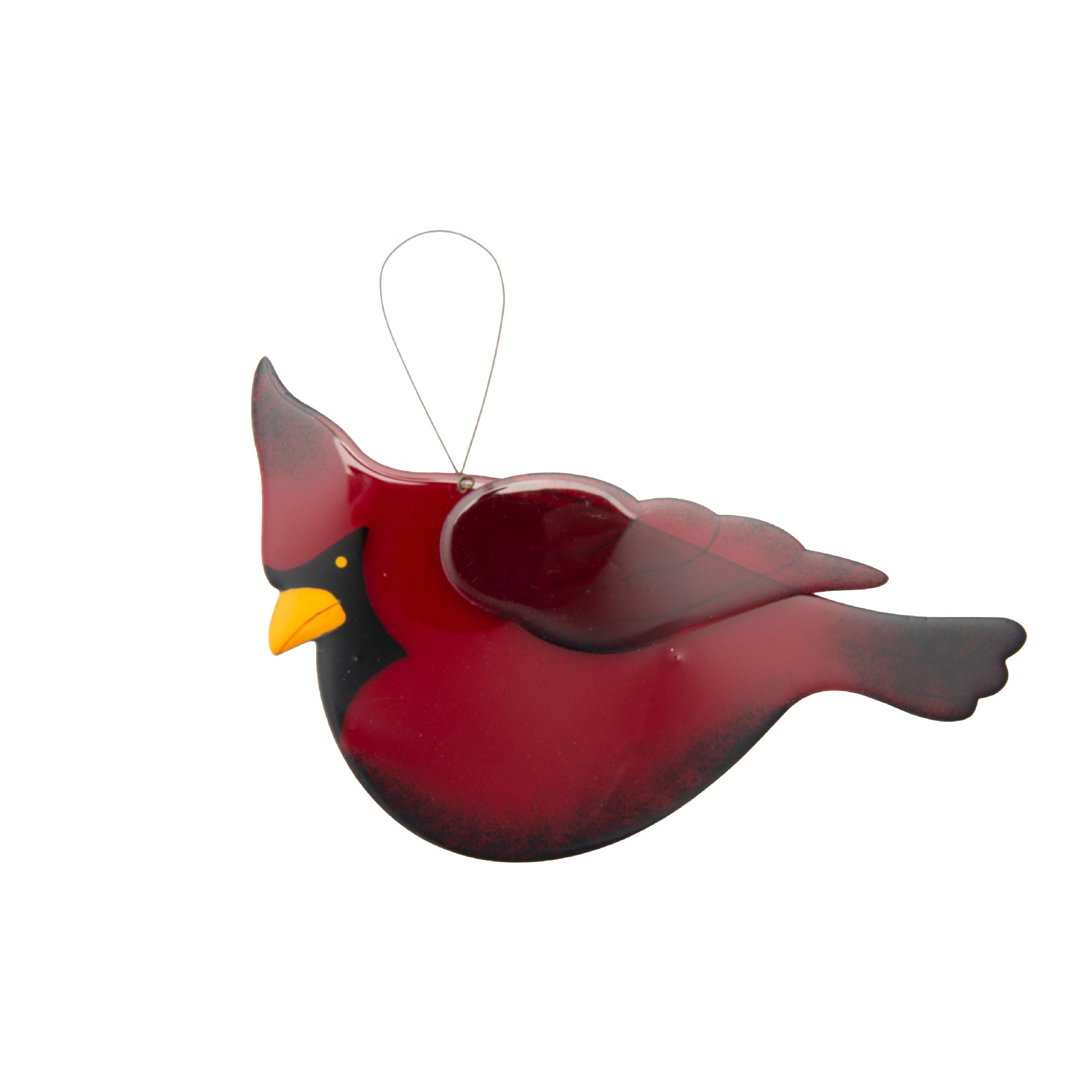 Shaped Acrylic Hanger Cardinal, Christmas, Holiday Decor- Set of 6