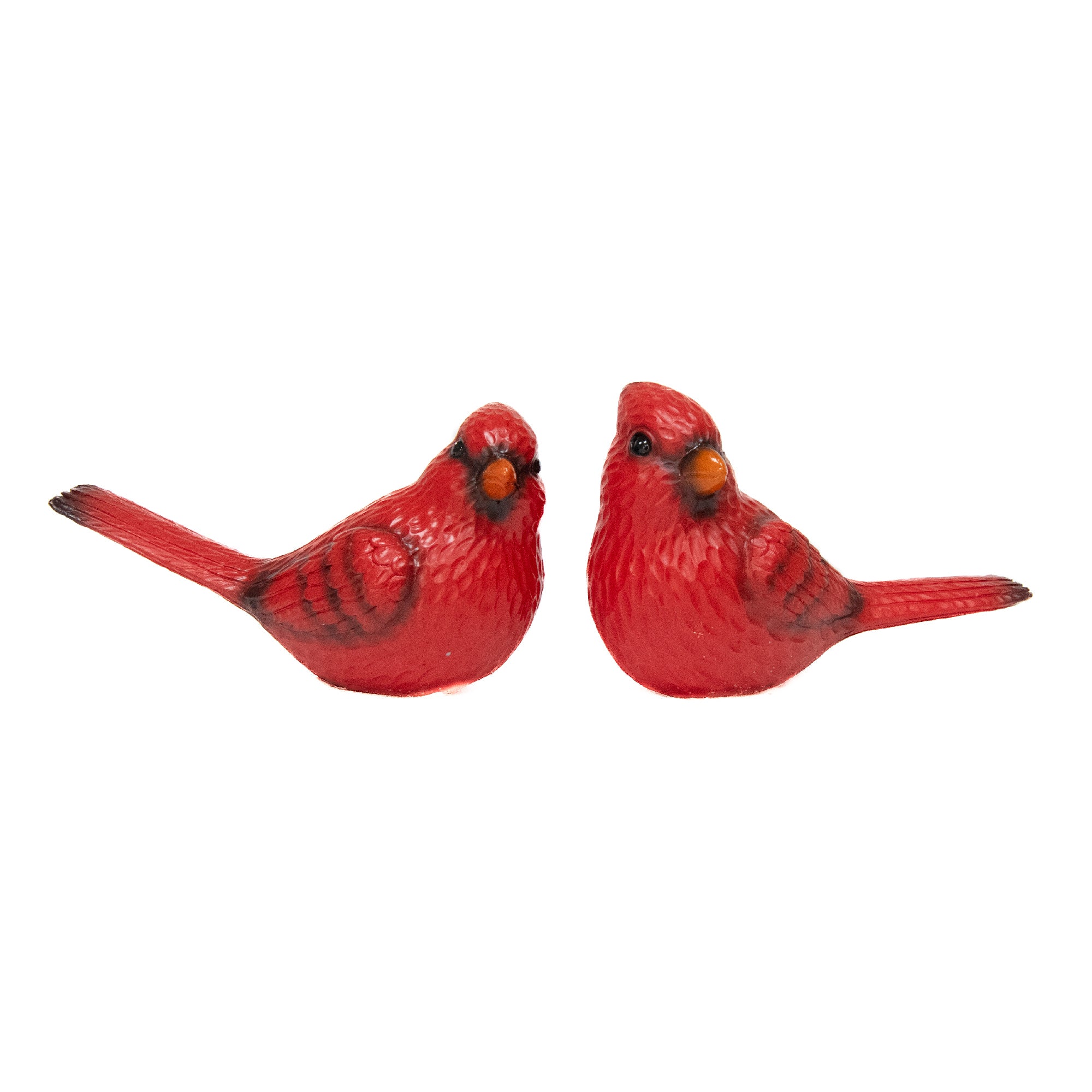 Polyresin Cardinal Assorted, Christmas, Holiday Decor- Set of 2
