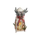 Led Wooden Tower Lantern