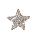 Led White and Gold Paper Star Small 11.42"