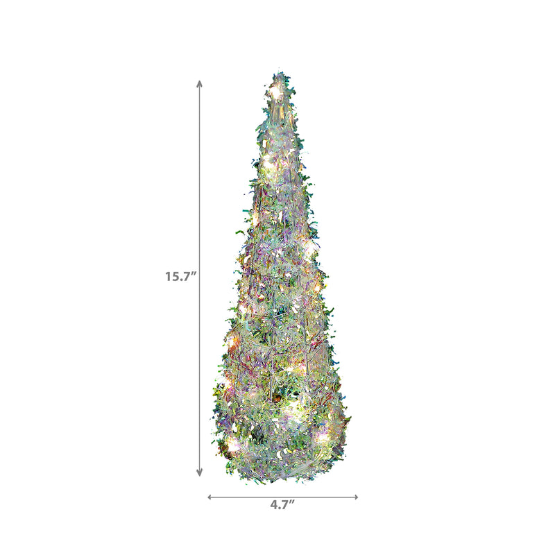 Led Whimsical Cone Tree (Small) (15.70")