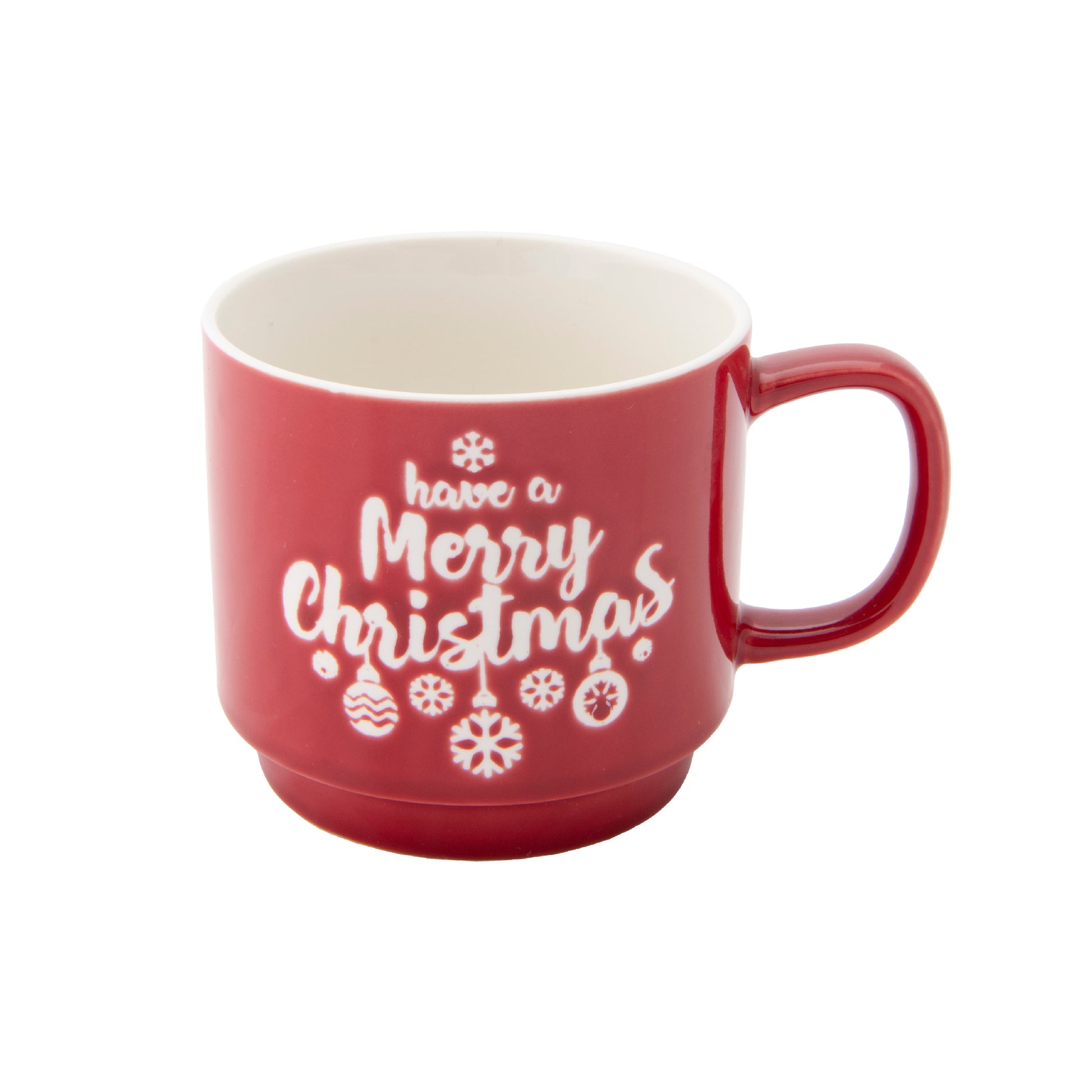Ceramic Mug Have a Merry Christmas, Christmas, Coffee Mug, Holiday Decor- Set of 2