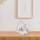 Ceramic Tree Tea Light Holder - Set of 3