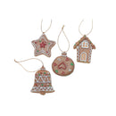 Polyresin Cookie Ornament - Set of 12