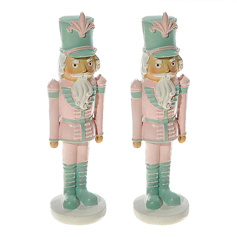 Polyresin Nutcracker Figurine - Set of 2