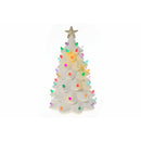 Led Ceramic Christmas Tree (White)