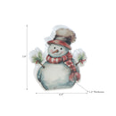 Mdf Table Block (Snowman)