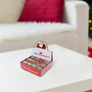 Assorted Red Pattern Burlap Ribbon (2.5" X 3 Y) (12/Pdq) - Set of 12