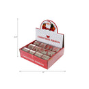 Assorted Red Pattern Burlap Ribbon (2.5" X 3 Y) (12/Pdq) - Set of 12