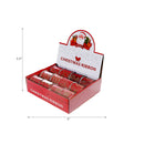 Assorted Red & Gold Ribbon (2.5" X 3 Y) (12/Pdq) - Set of 12